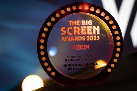 The Big Screen Awards 2023